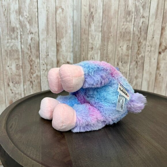 Ganz Sugar Swirl Color Dye Pink Purple Llama Stuffed Plush Animal Toy - Picture 6 of 11